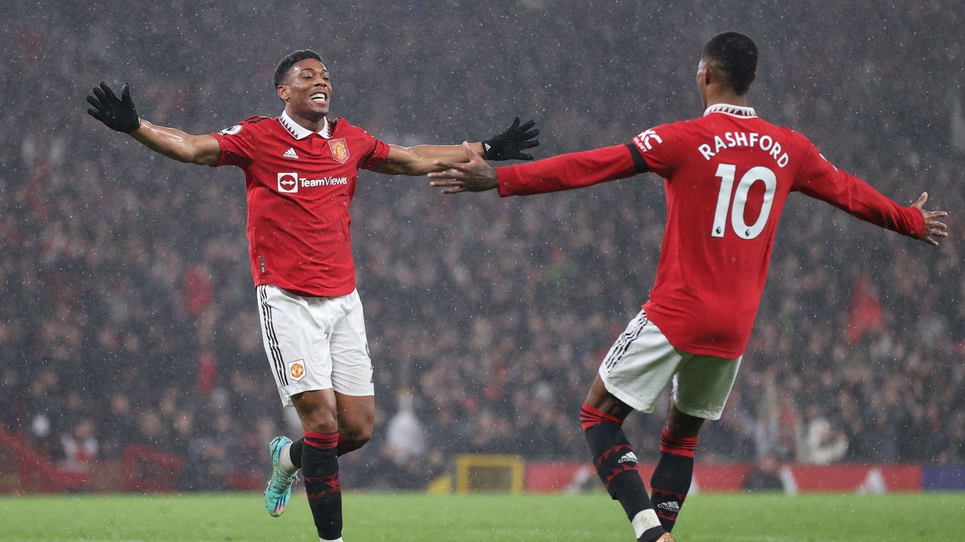 Anthony Martial Marcus Rashford Manchester United 2022-23