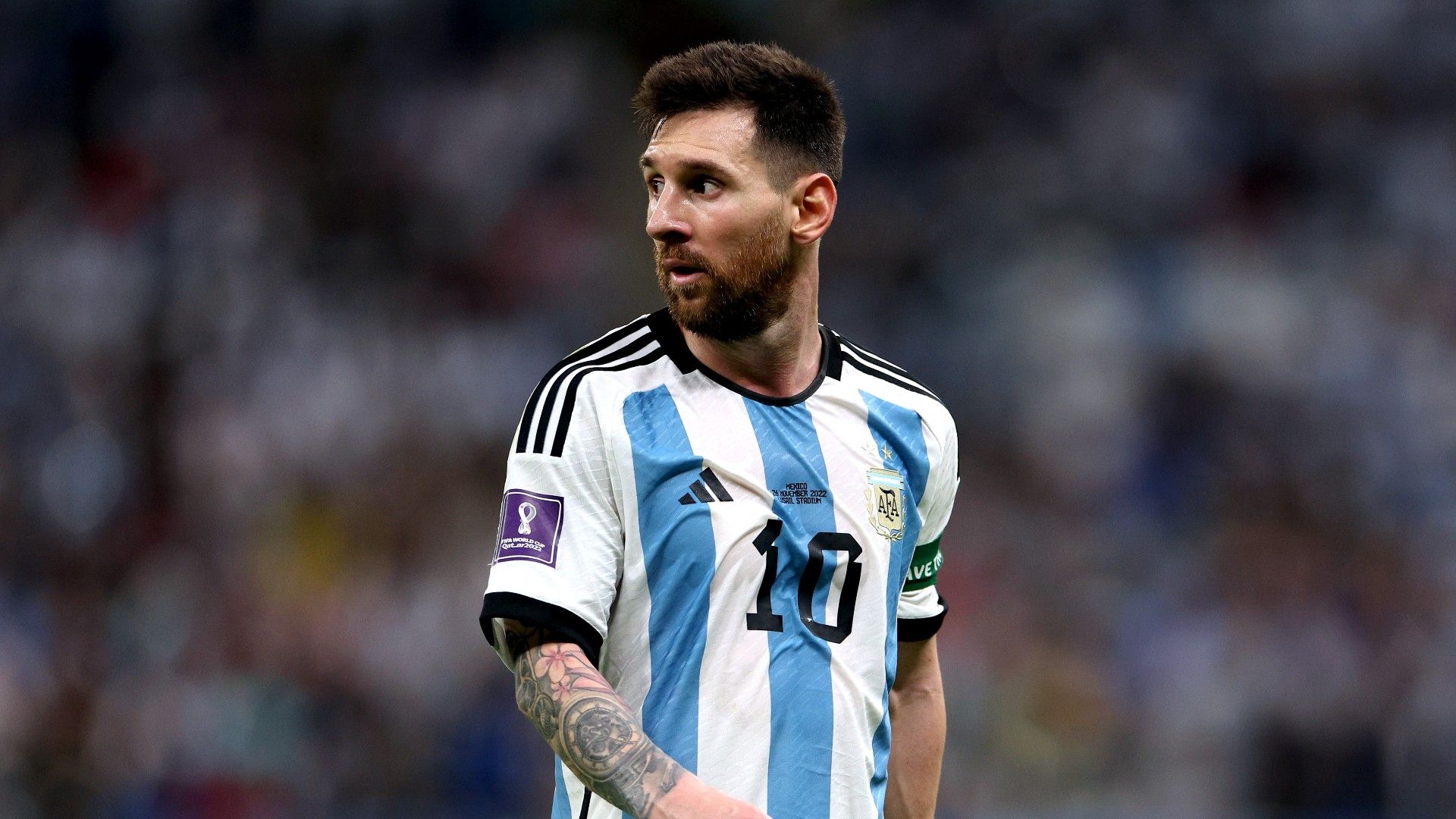 Lionel Messi Argentina Mexico 2022