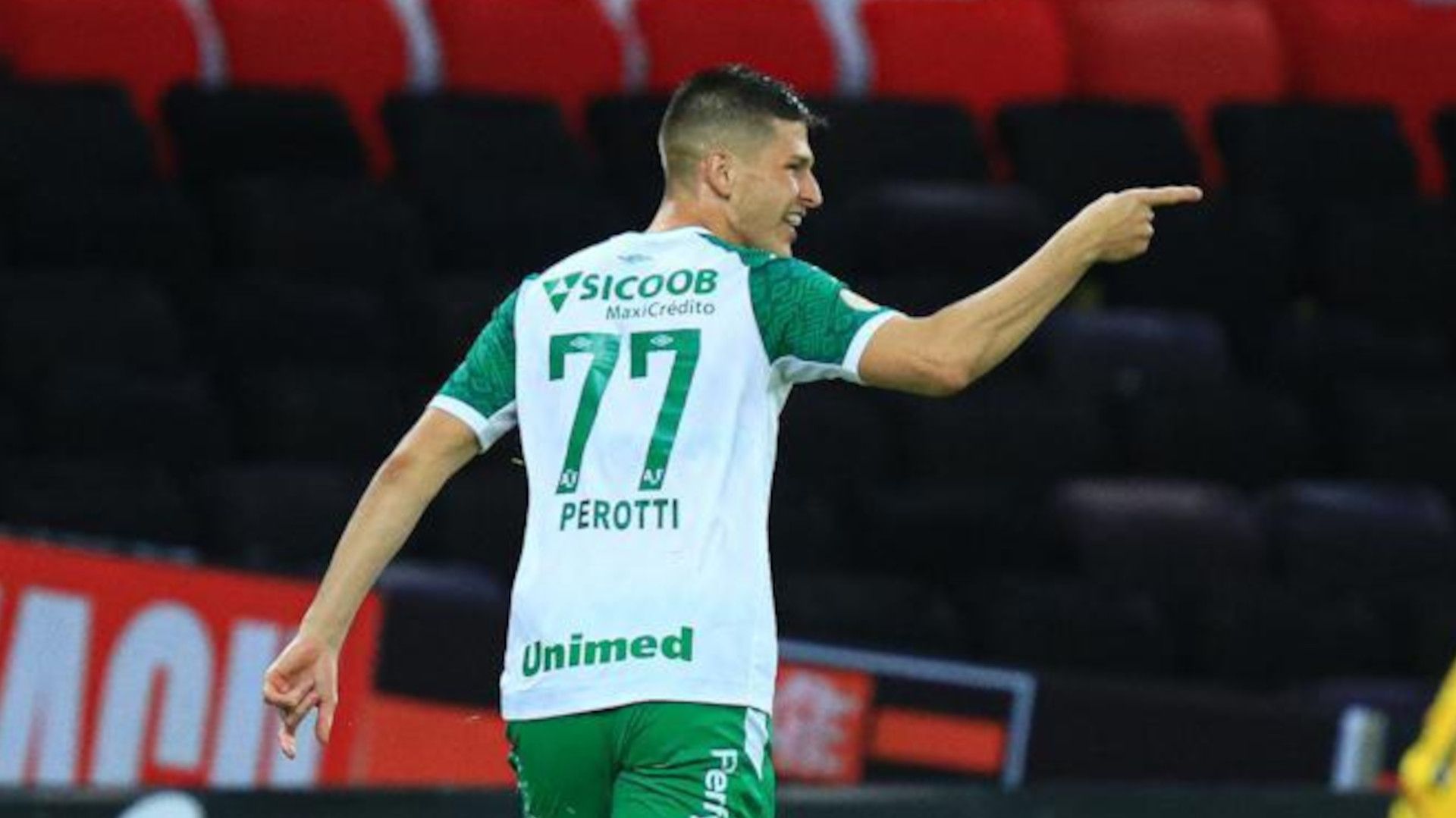 Perotti comemora em Flamengo x Chapecoense, Brasileirão, 11072021