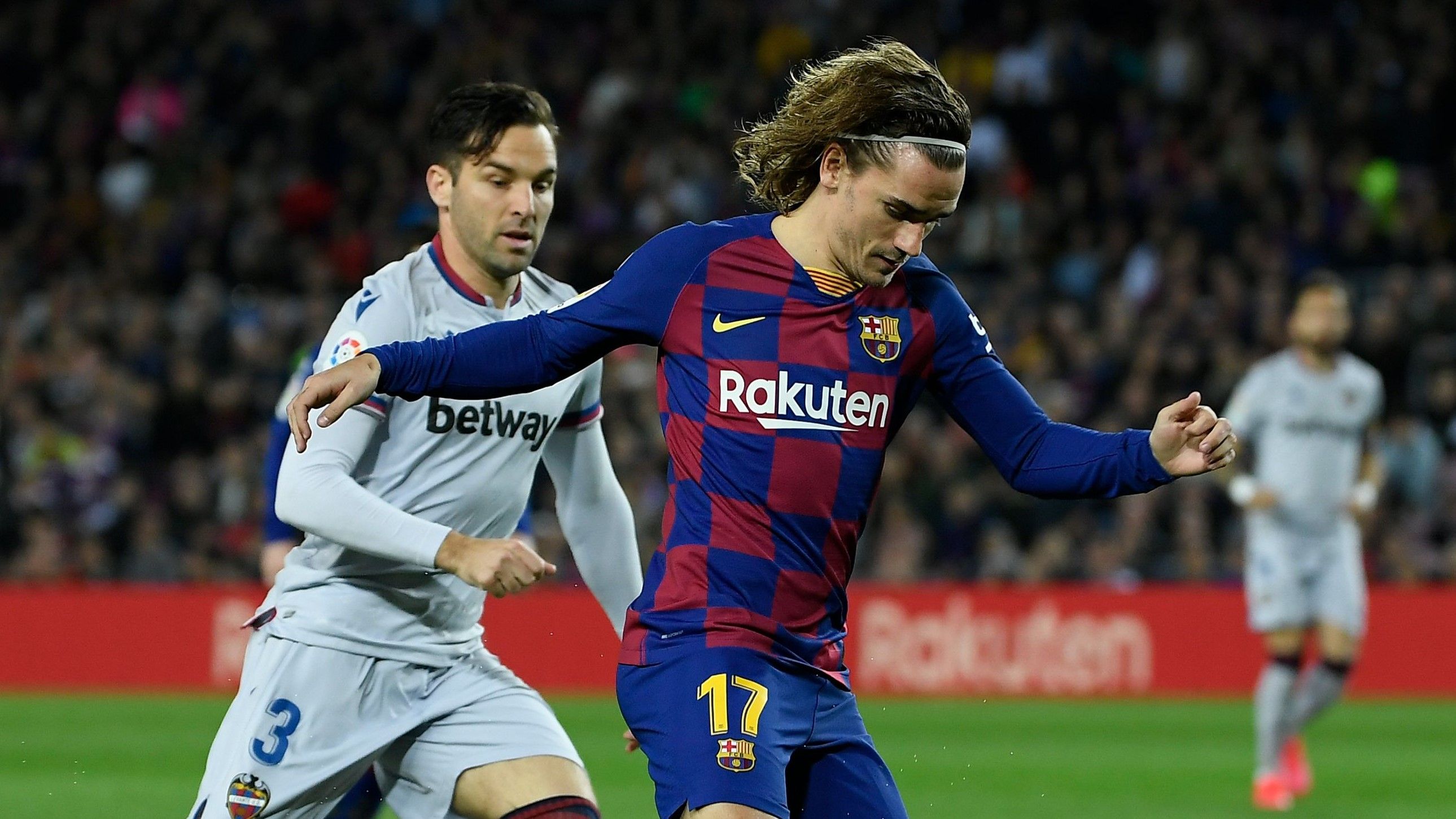 Antoine Griezmann Toño Barcelona Levante LaLiga 02022020