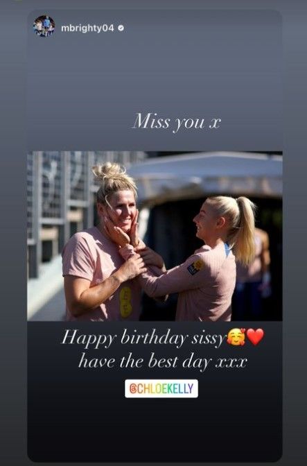 Chloe Kelly birthday Millie Bright