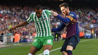 Sidnei Lionel Messi Barcelona vs Real Betis La Liga 2018-19