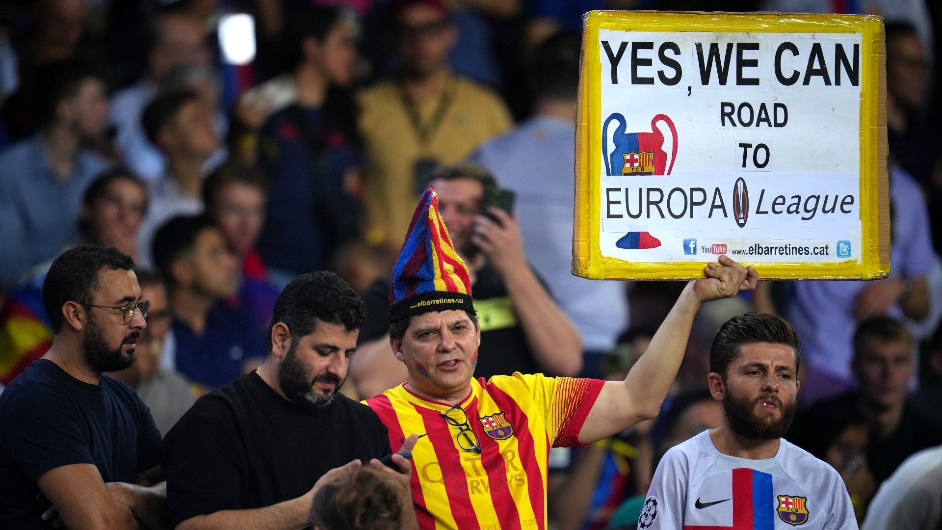 Barcelona UEL banner