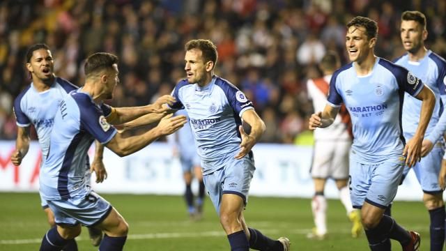 STUANI RAYO VALLECANO GIRONA LALIGA