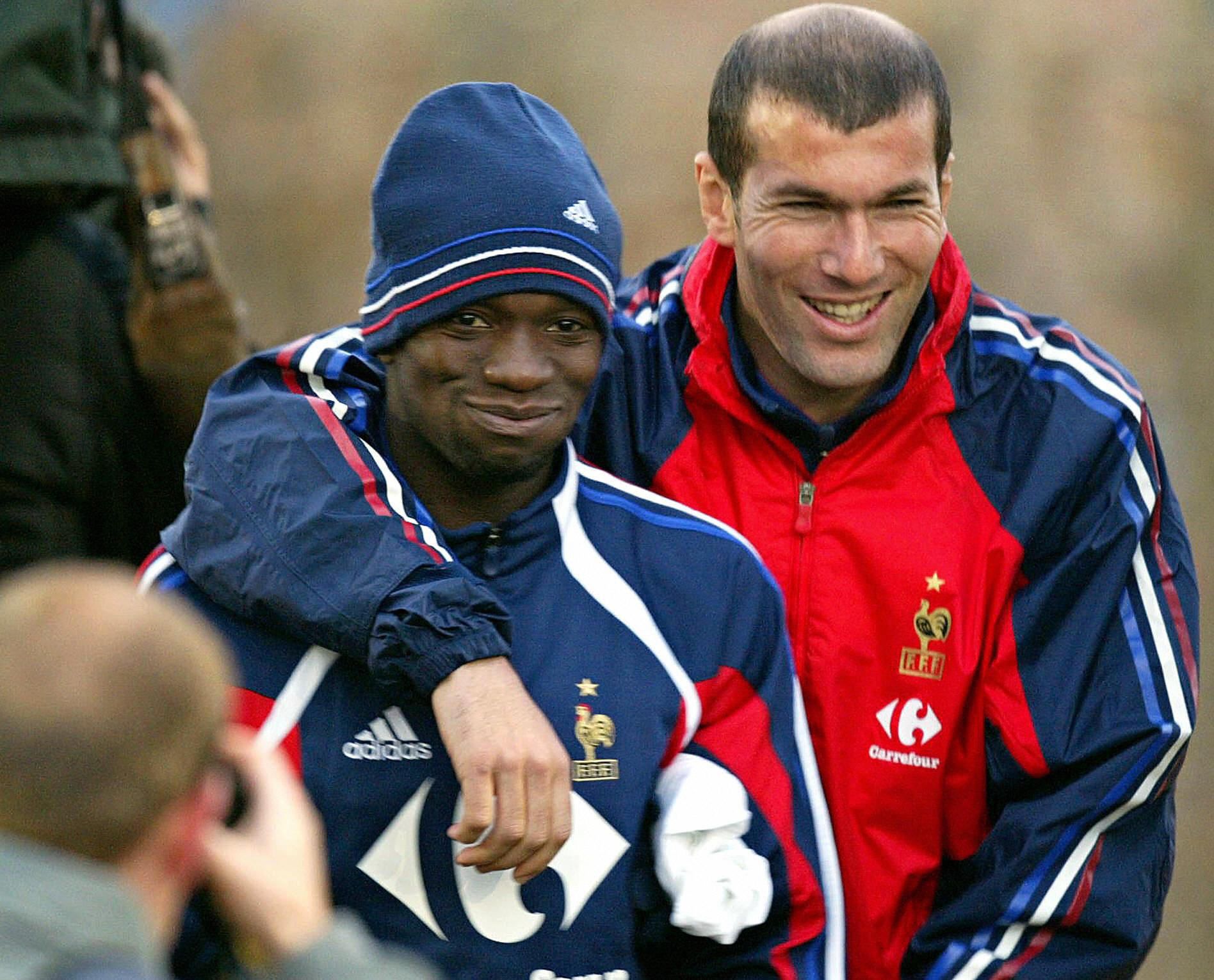 Zidane , Makelele , France (Feb. 2004)