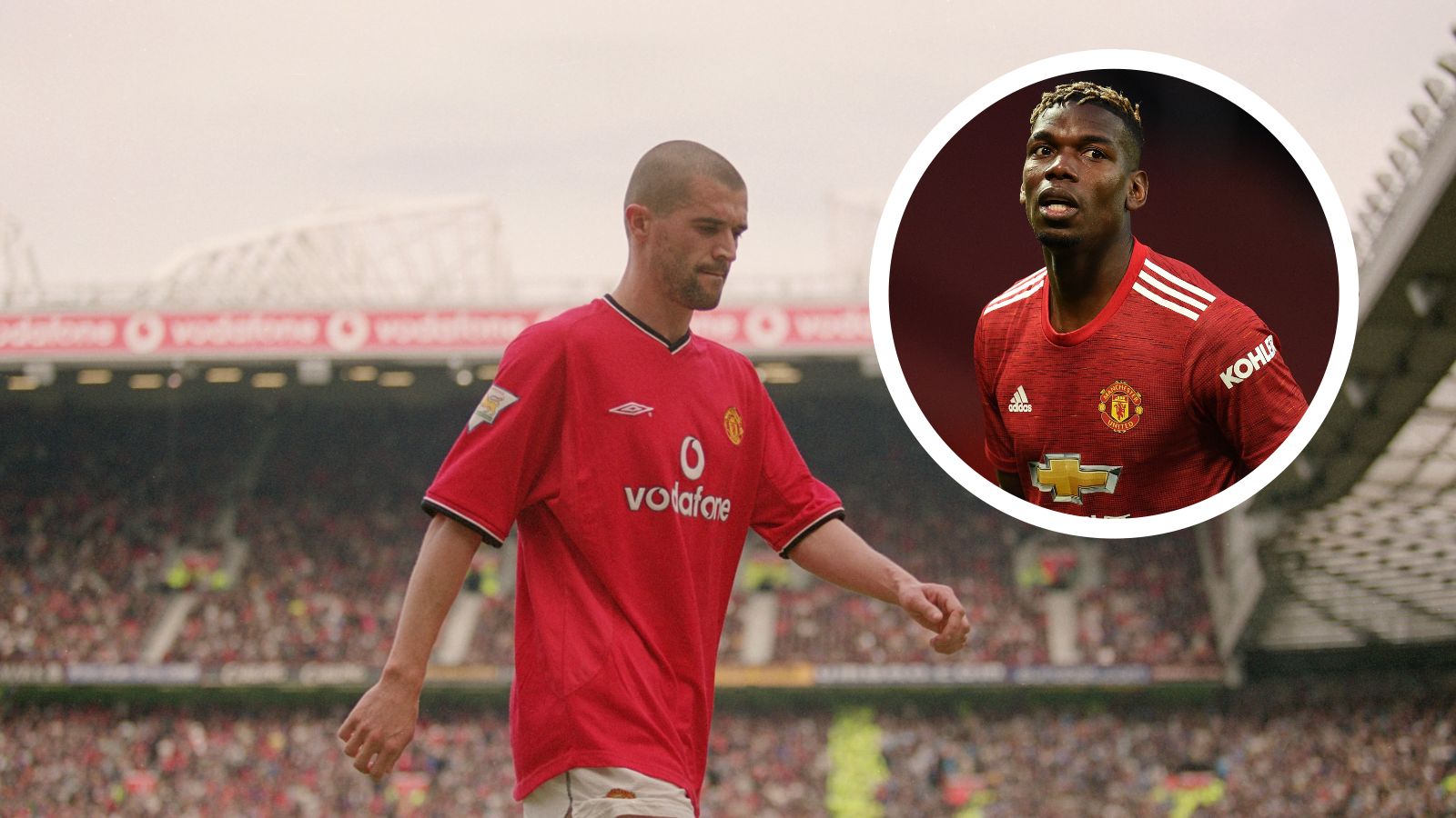 Roy Keane, Paul Pogba GFX