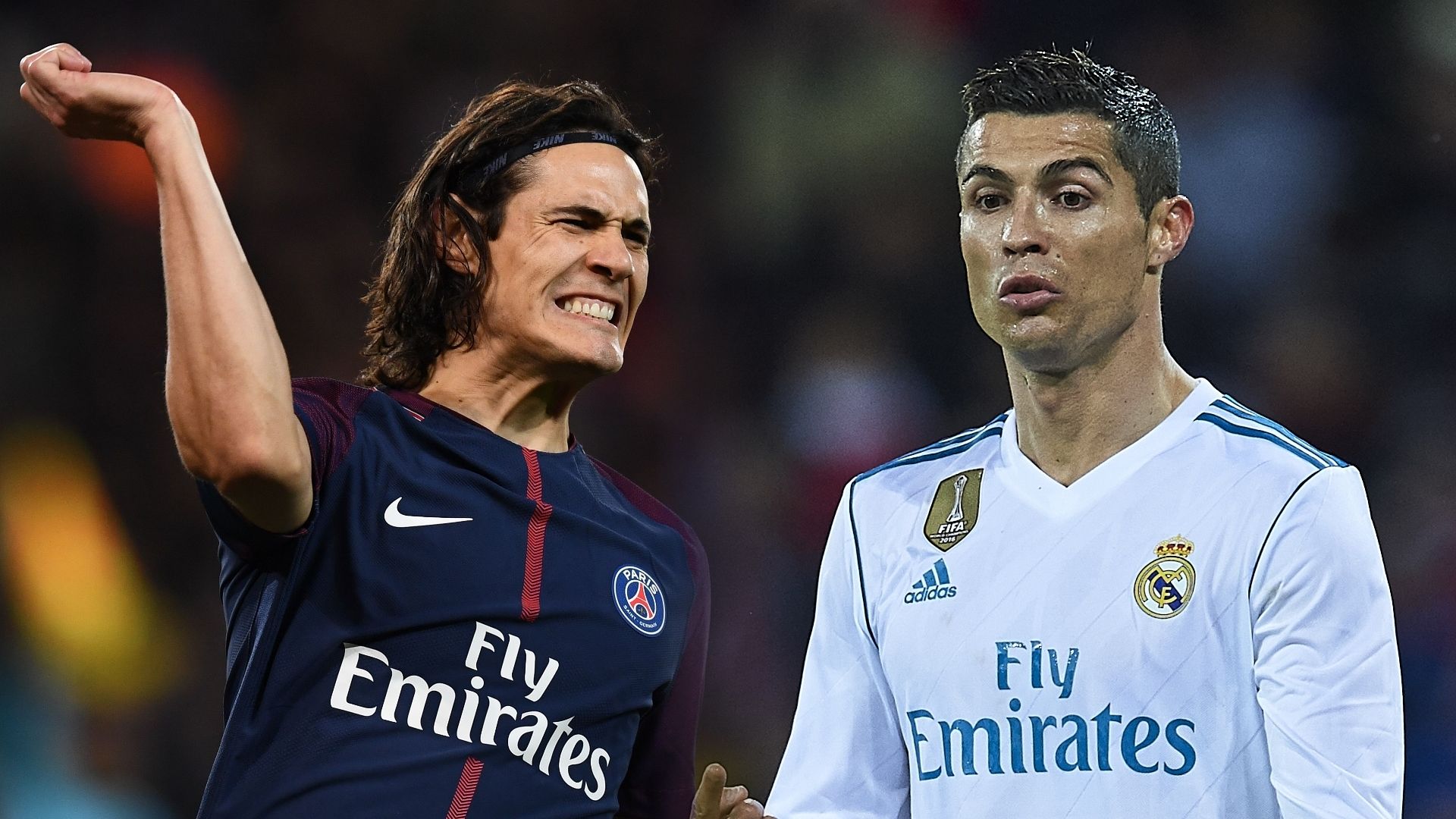 Edinson Cavani, Cristiano Ronaldo