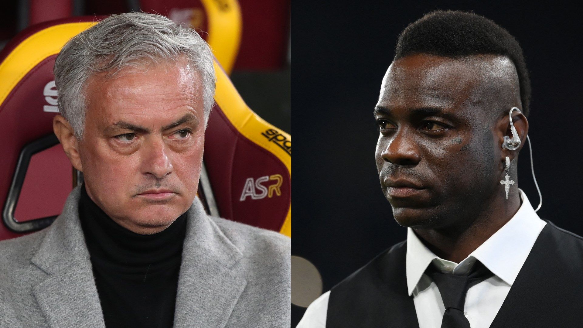 Mourinho-Balotelli-Roma