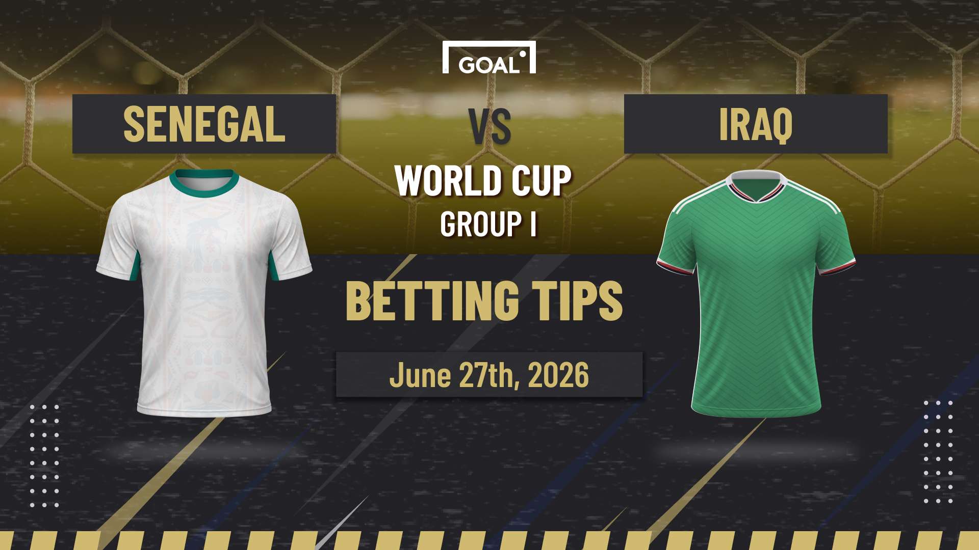 Predictions Senegal vs Iraq