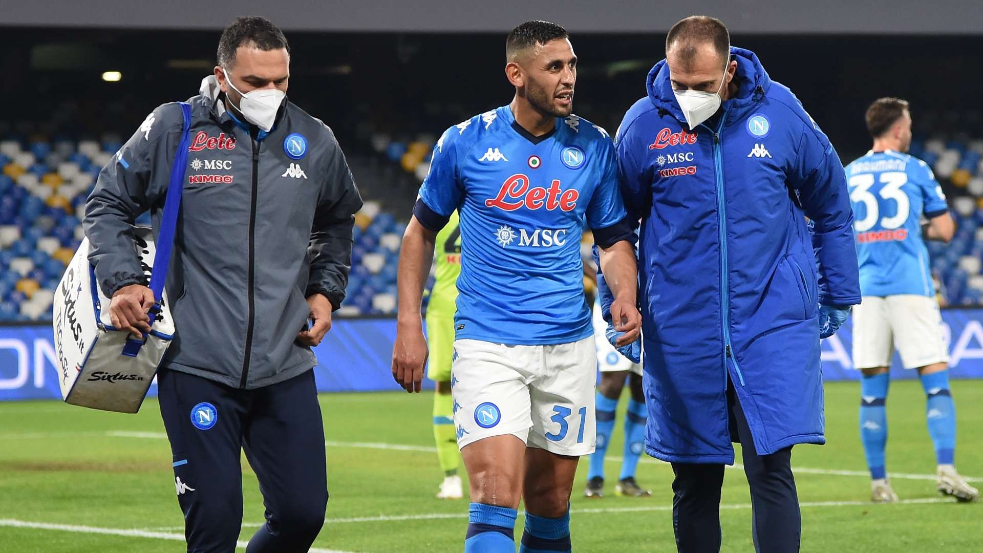Ghoulam Napoli Bologna Serie A