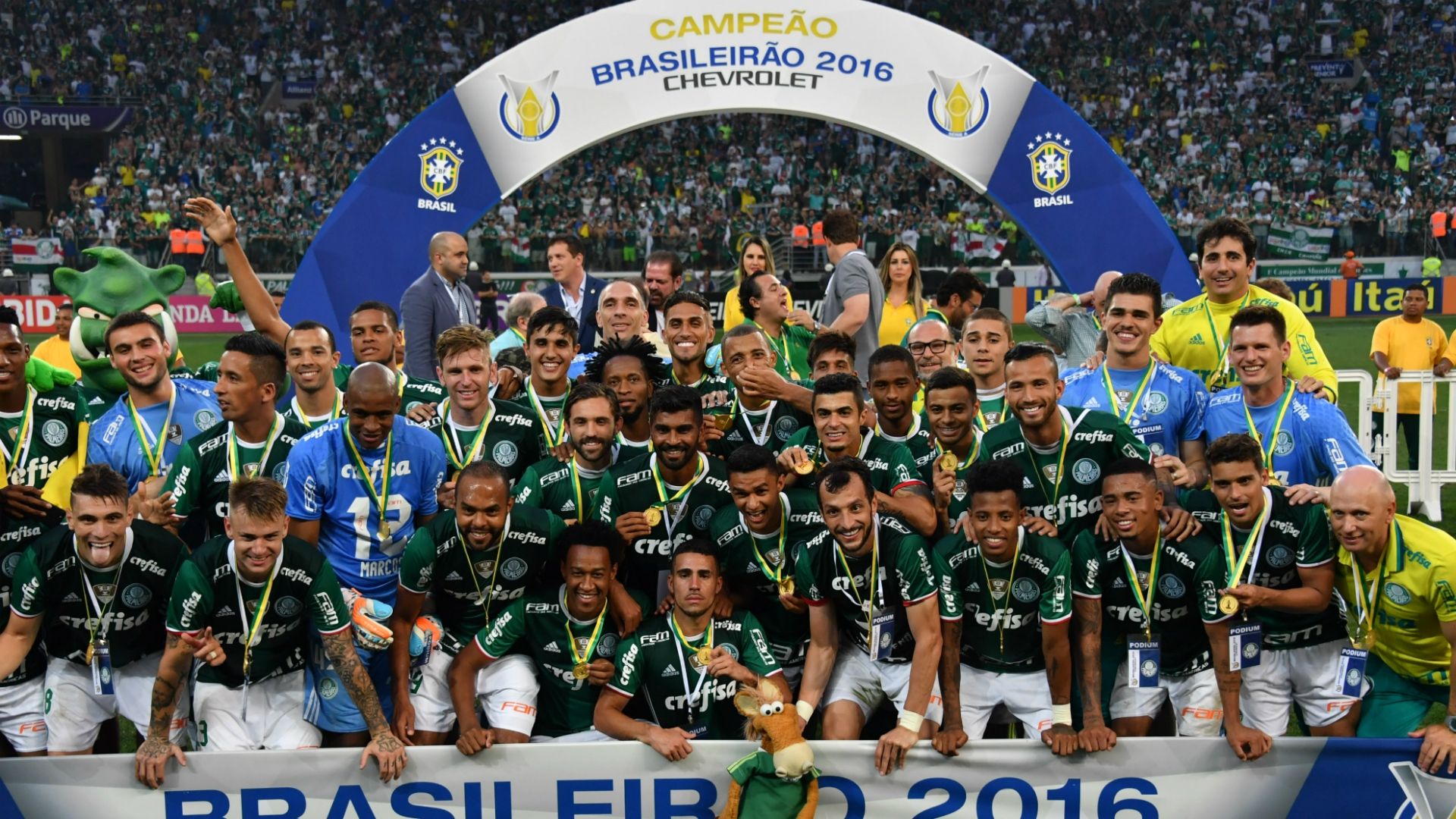 Palmeiras Campeão I Palmeiras x Chapecoense I 27 11 16 I