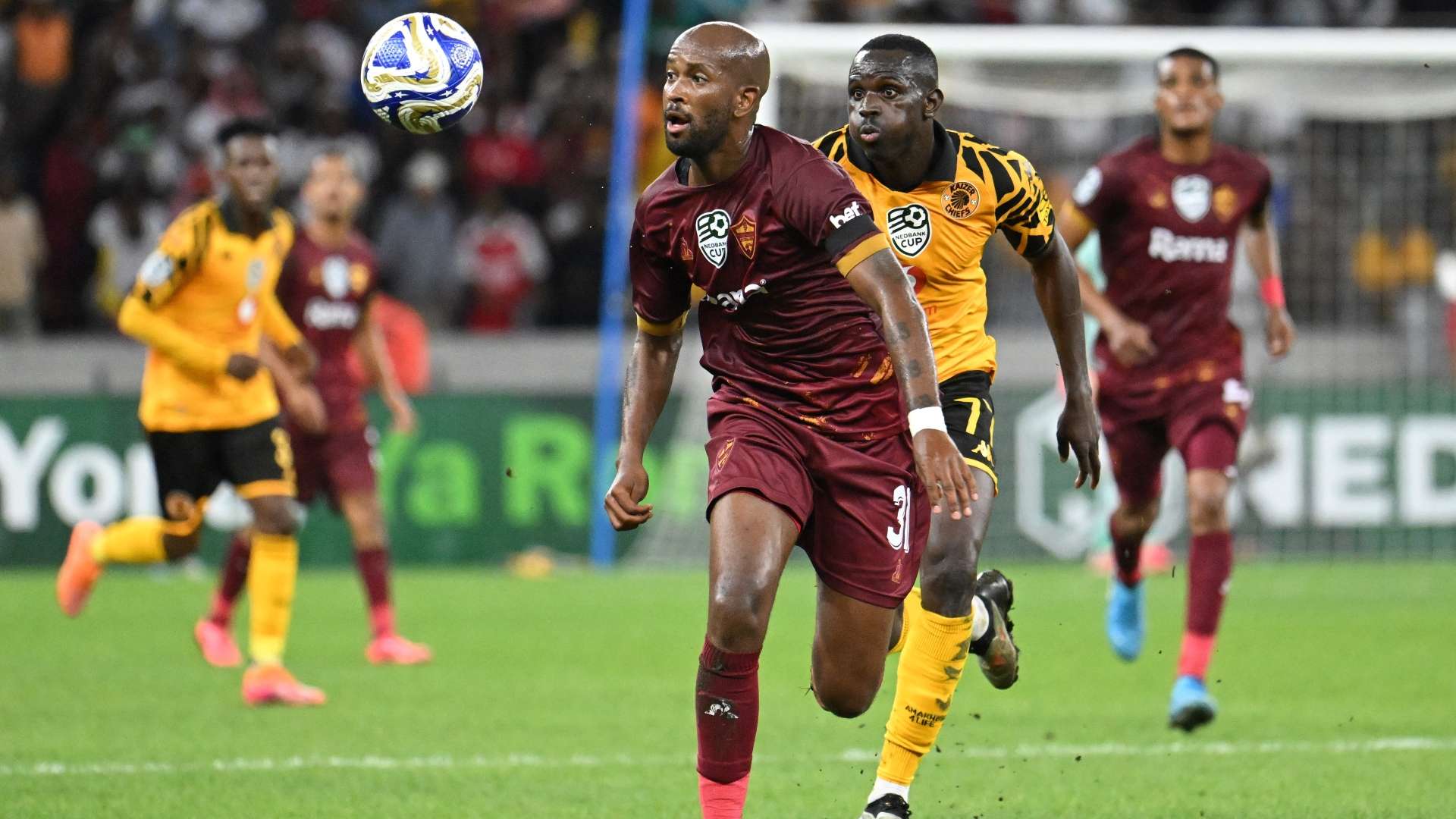 Fabio Silva and Mosa Lebusa, Kaizer Chiefs vs Stellenbosch