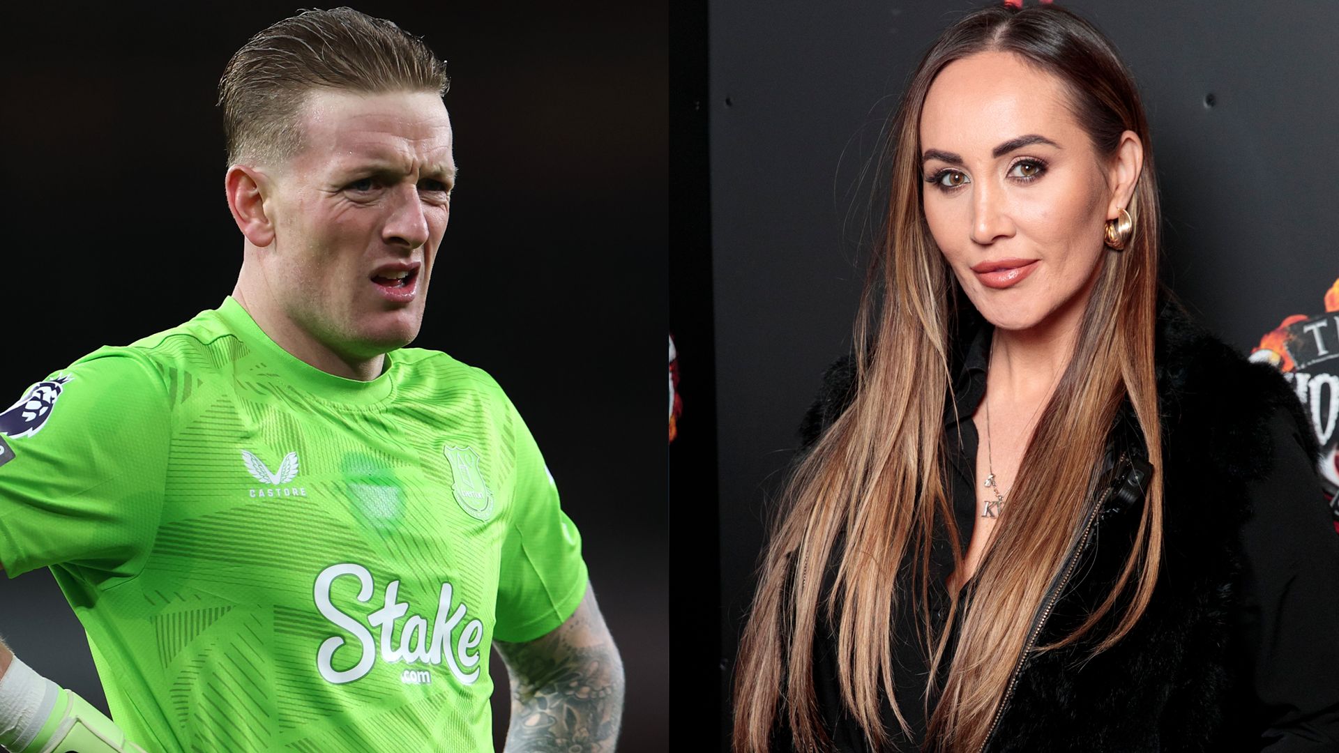 Jordan Pickford Lauryn Goodman