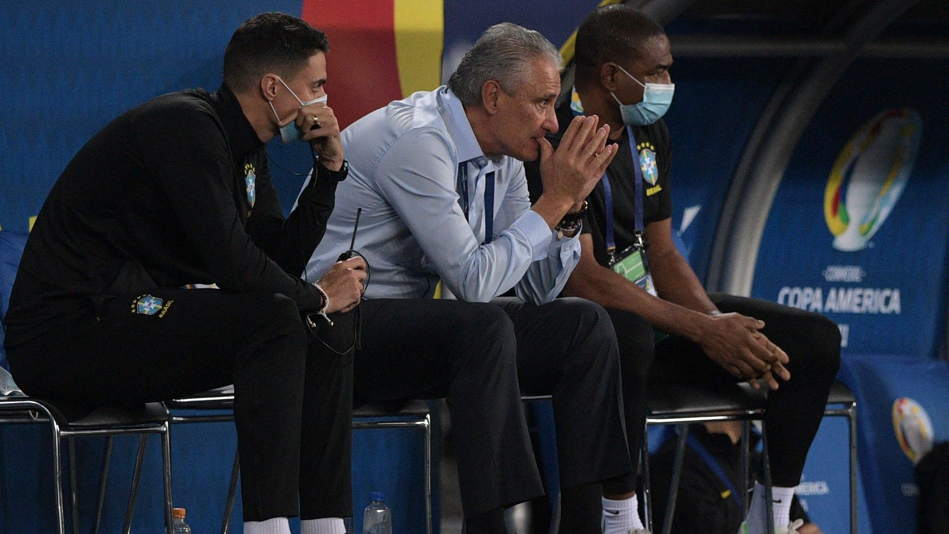 Tite Brasil Colombia Copa América 23 06 2021