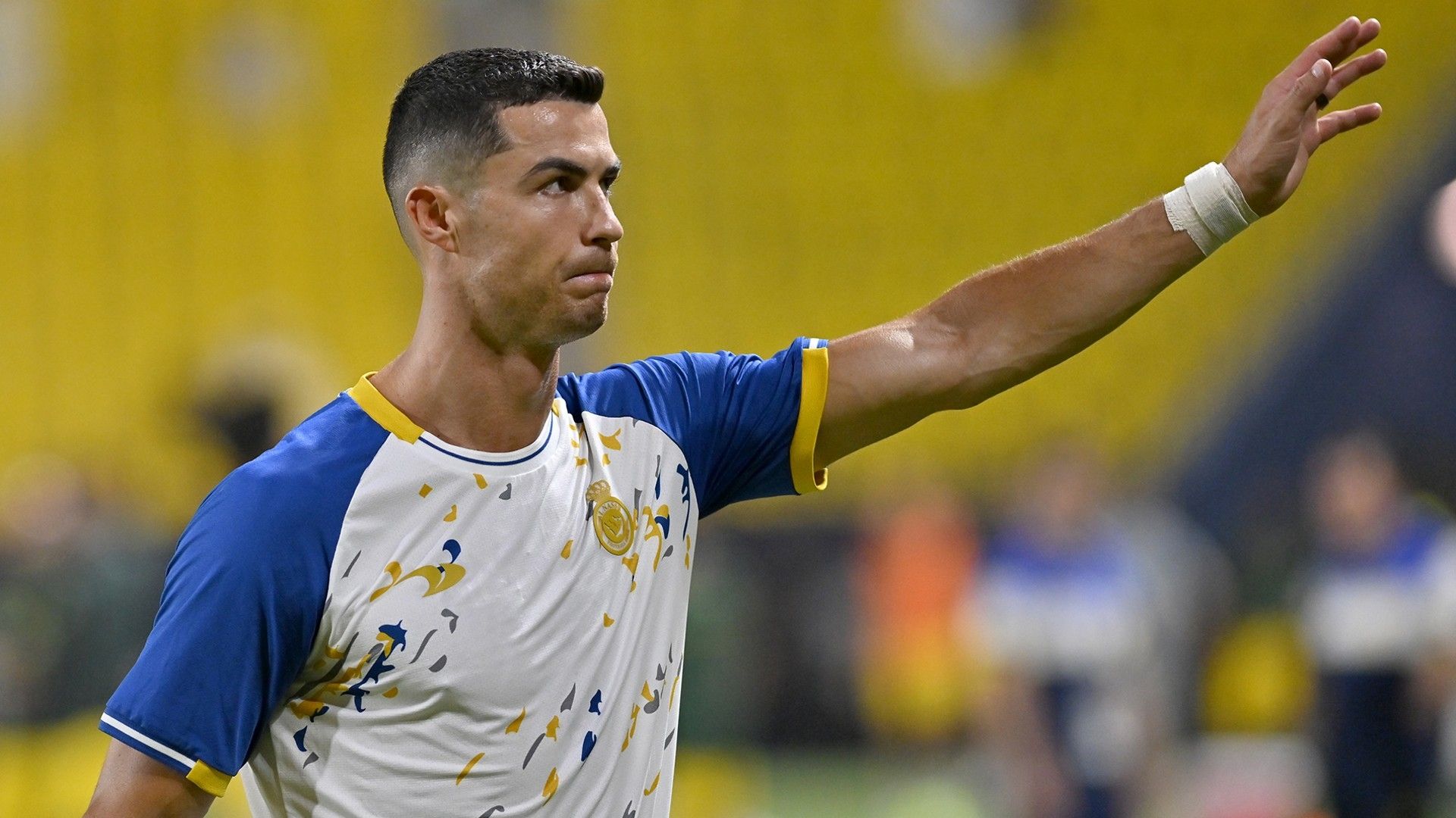 Cristiano Ronaldo (7) of Al-Nassr