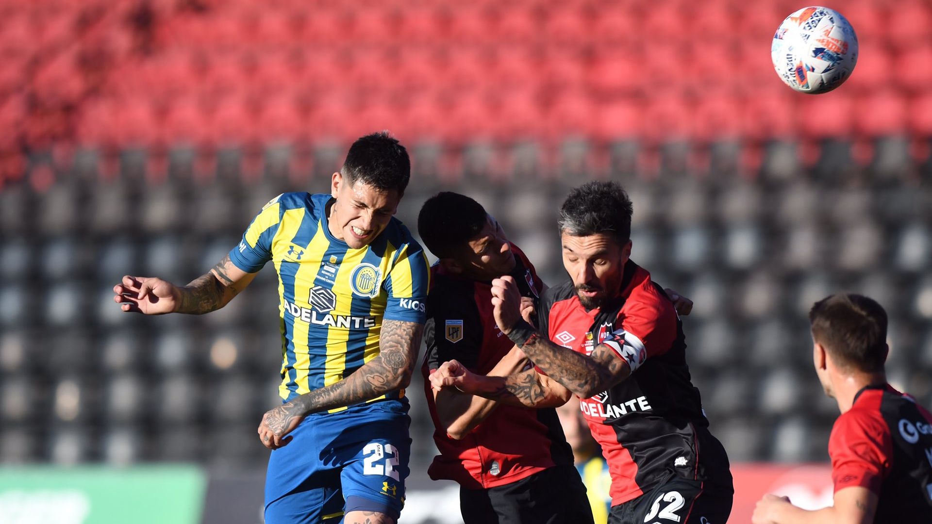 Gaston Avila Ignacio Scocco Newells Rosario Central 22082021