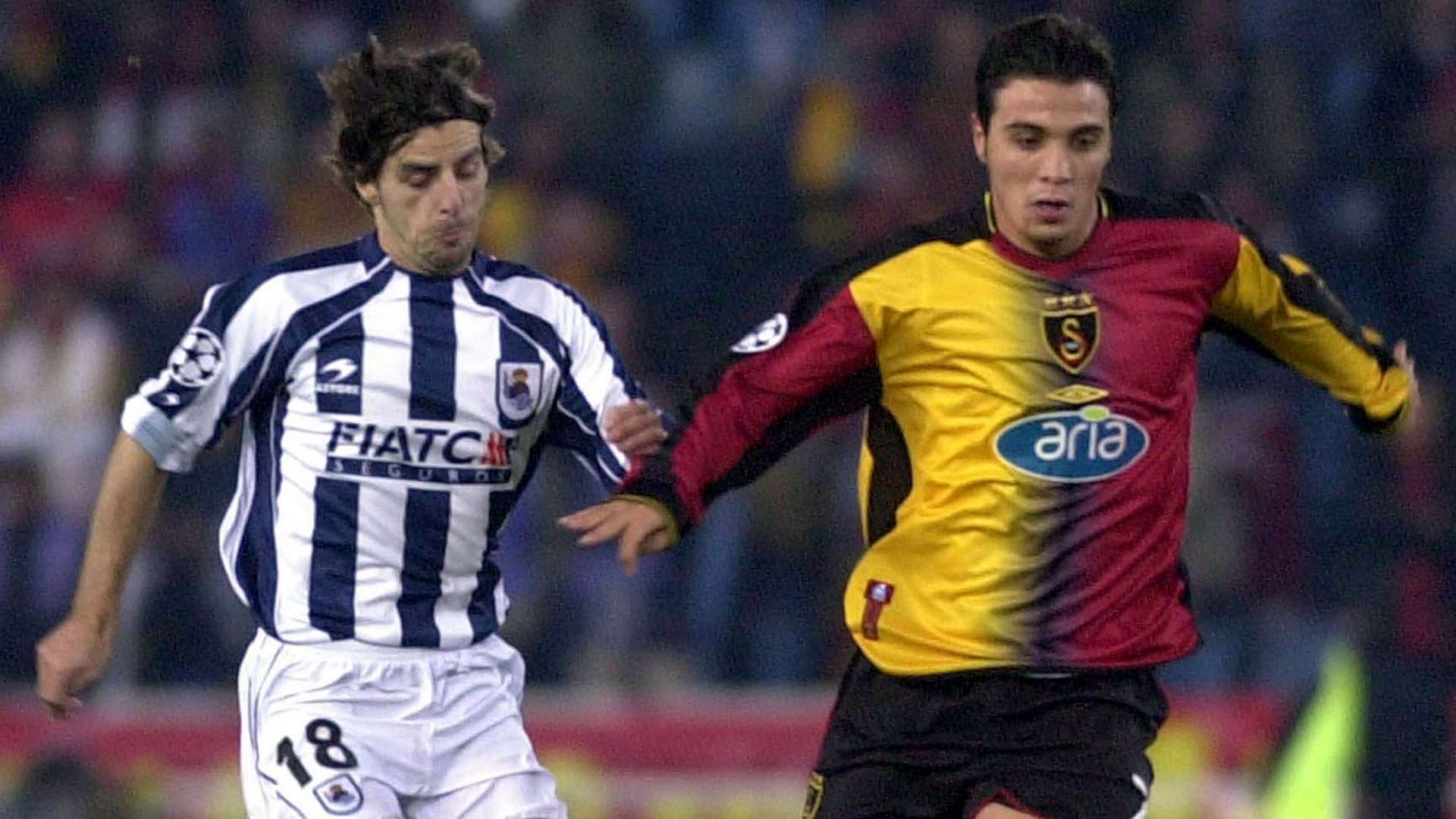 Berkant Goktan. Real Sociedad vs Galatasaray. 12.10.2003