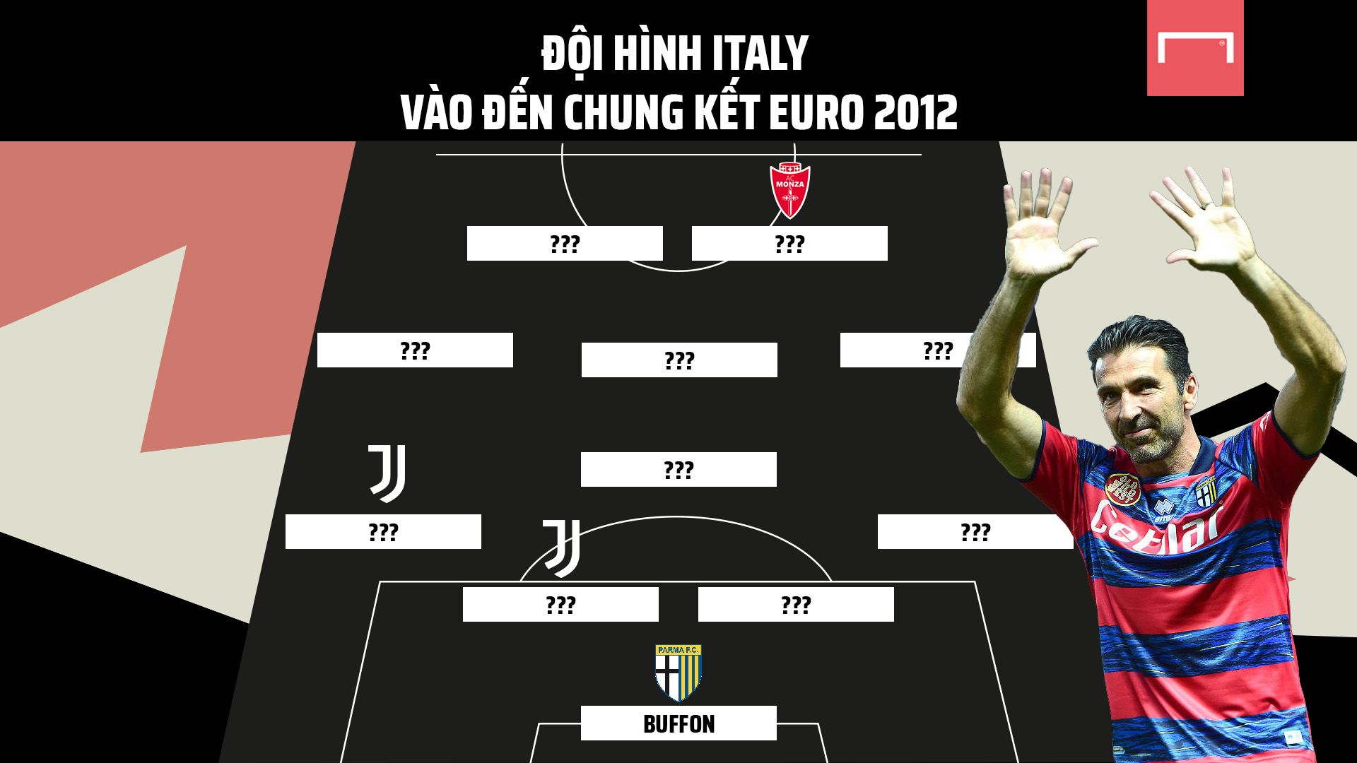 Italy XI Euro 2012