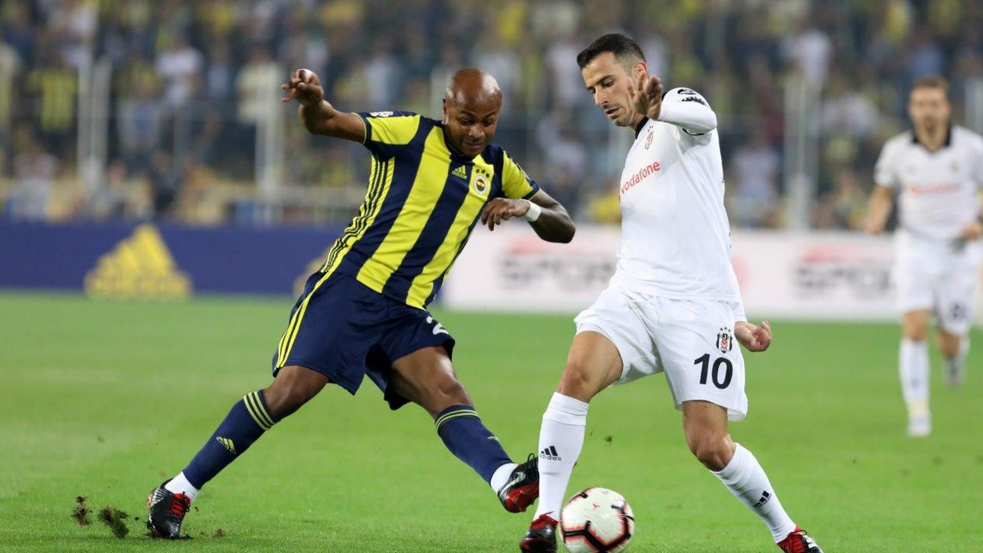 Andre Ayew Oguzhan Ozyakup Fenerbahce Besiktas 9242018