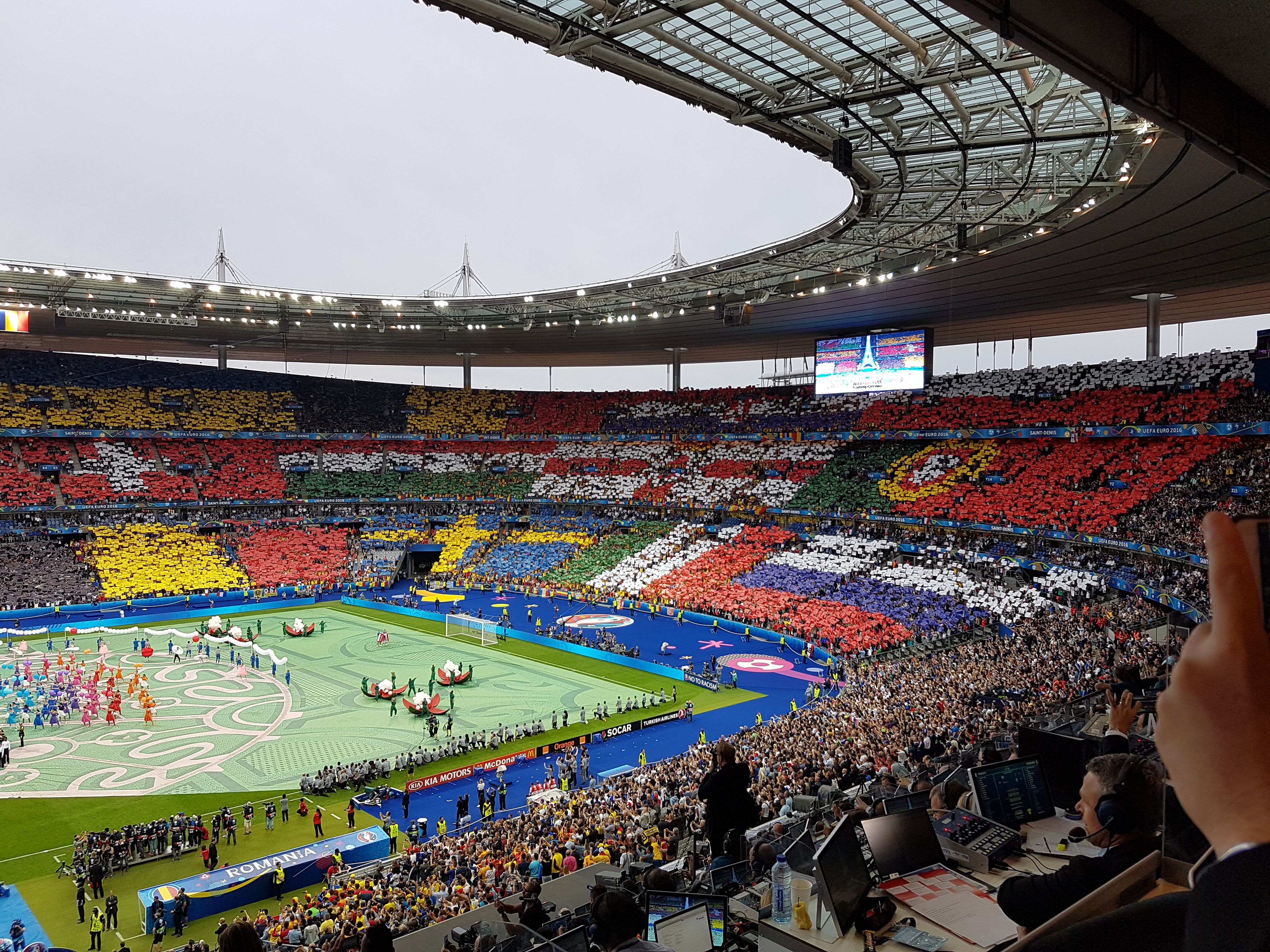 Euro 2016 Opening Ceremony, Saint Denis