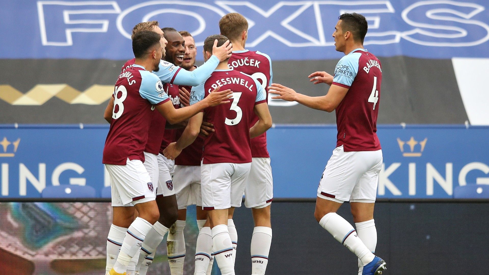 West Ham Premier League 2020