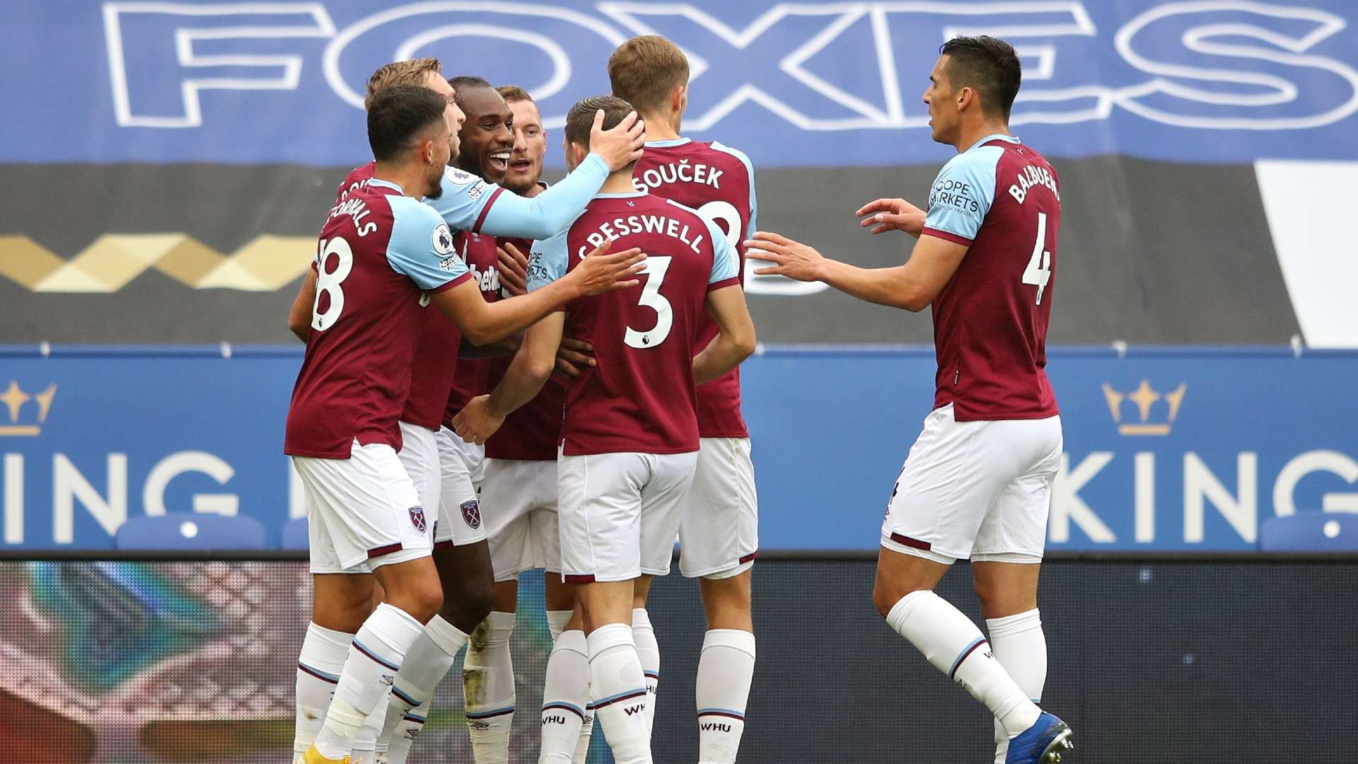 West Ham Premier League 2020