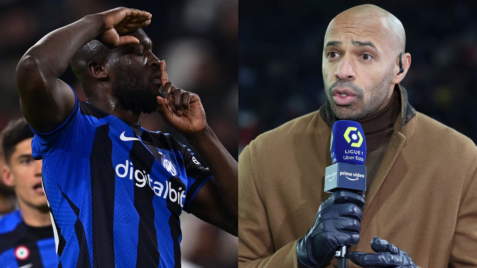 Romelu Lukaku Thierry Henry split