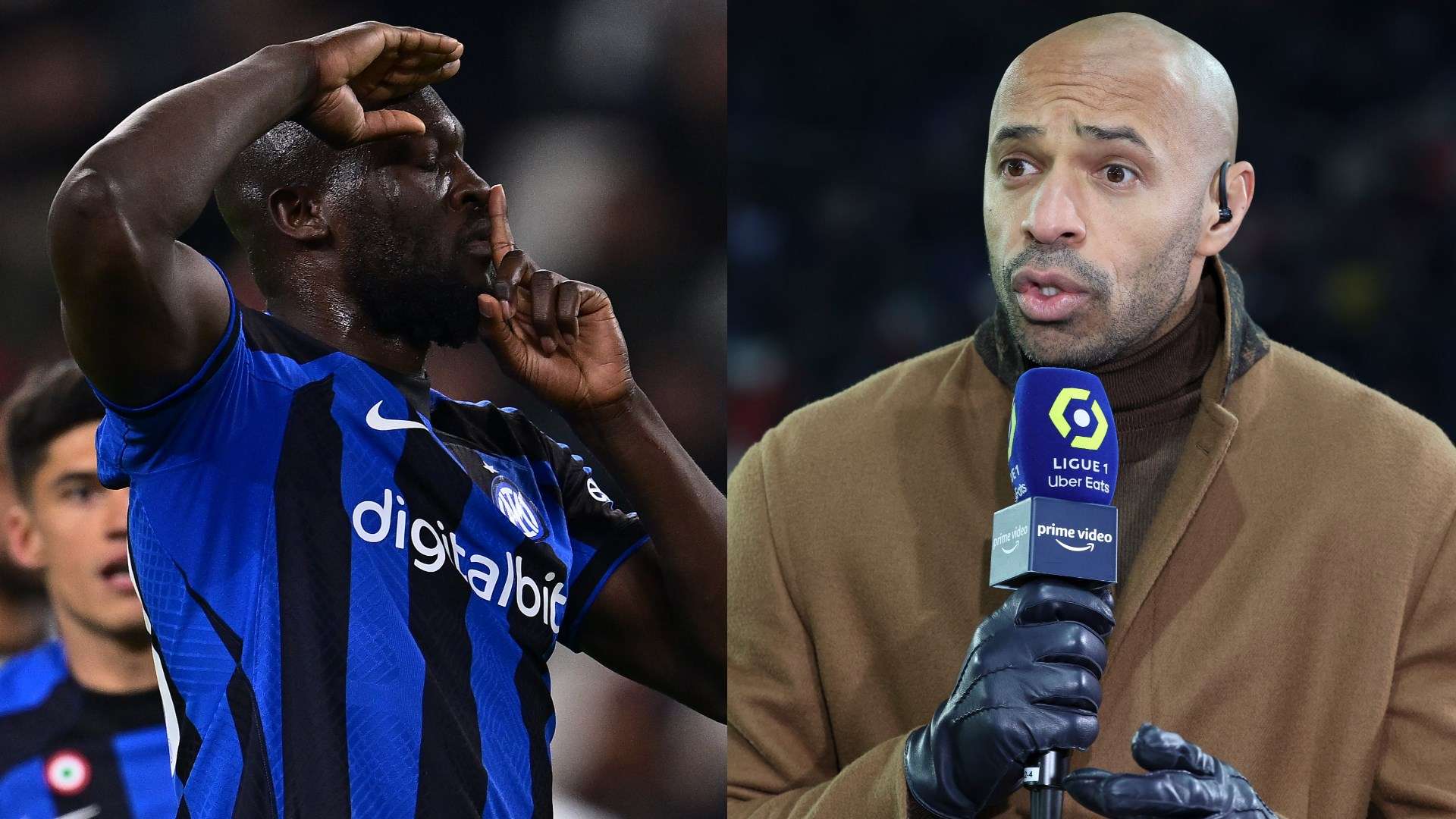 Romelu Lukaku Thierry Henry split