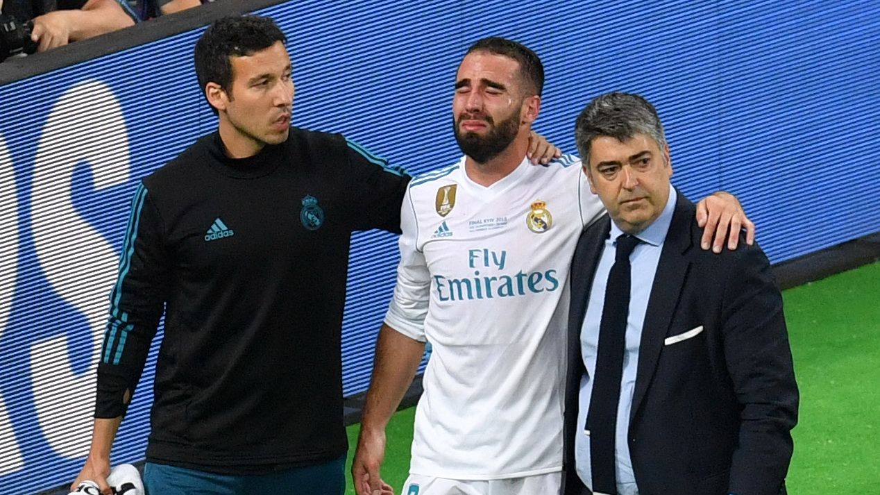 Dani Carvajal Real Madrid Liverpool Champions League 2018