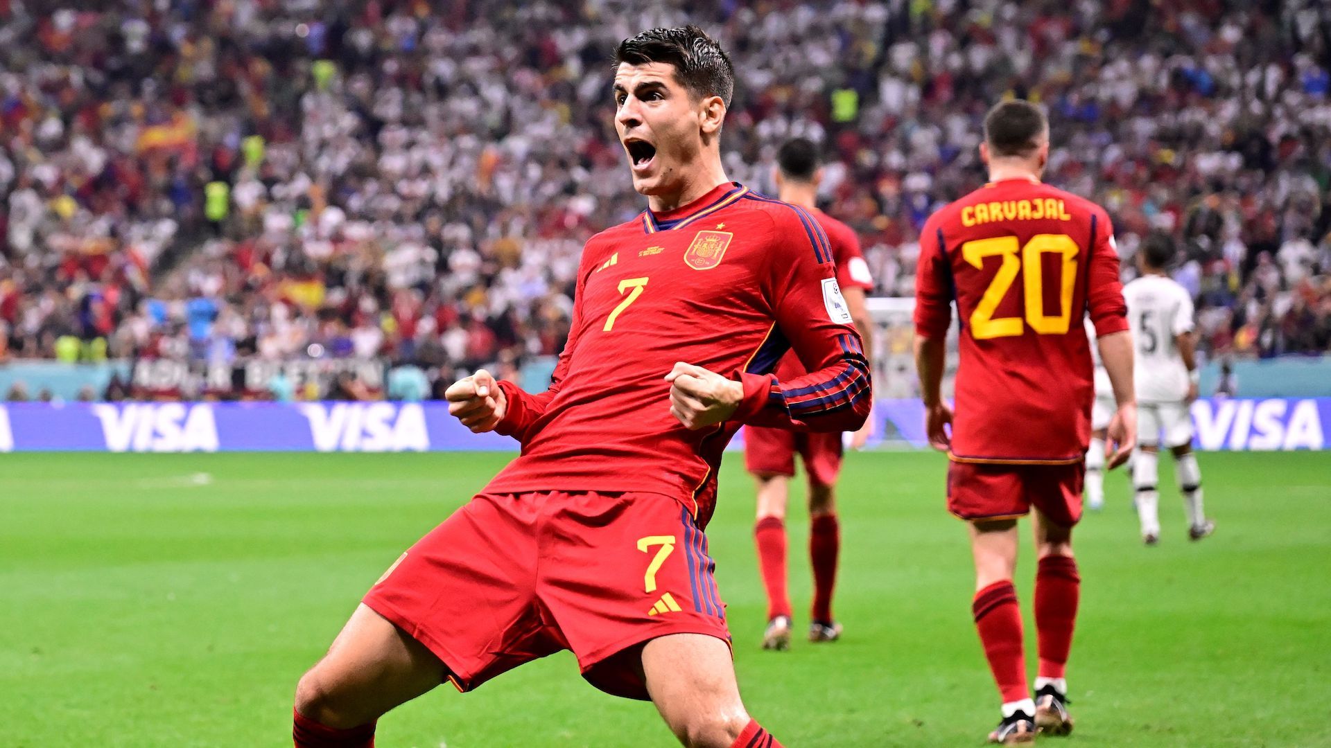 Morata Spain Germany World Cup Qatar 2022