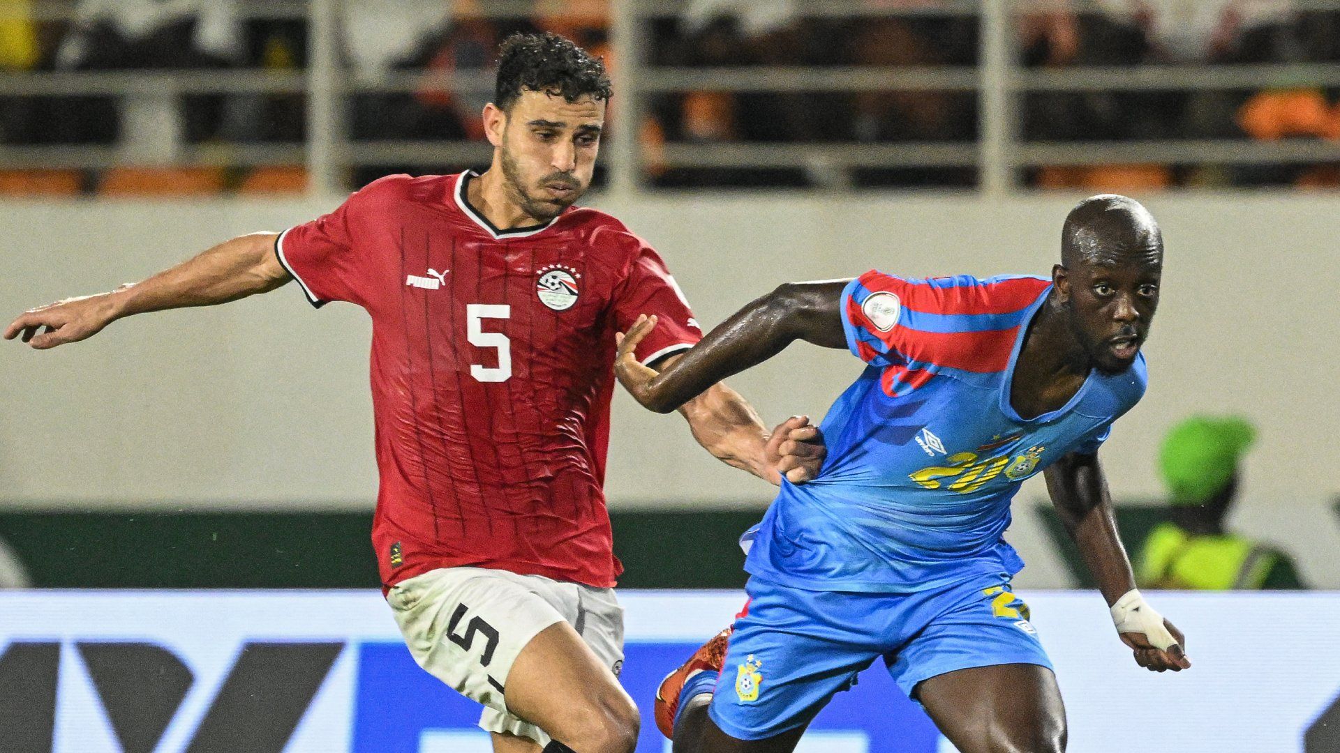 Ahmed Hegazy Yoane Wissa Egypt DR Congo Afcon 2023
