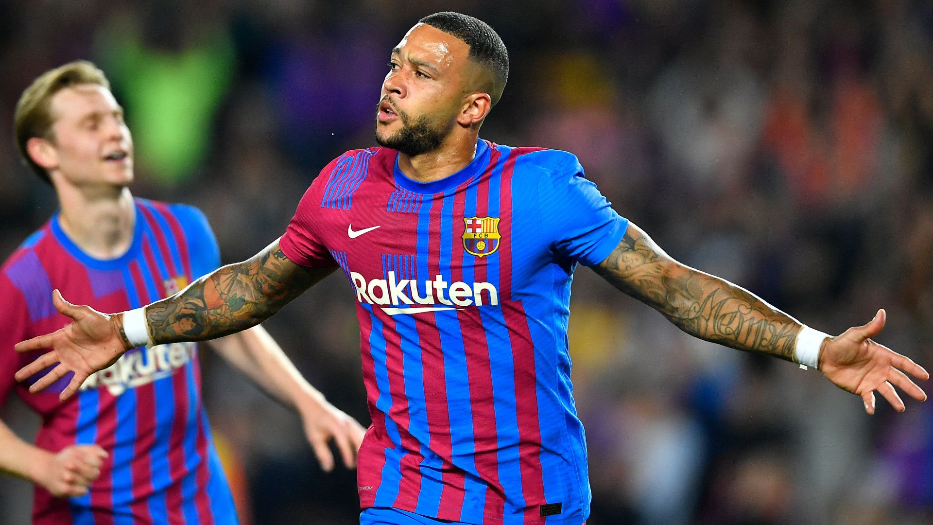 MEMPHIS DEPAY BARCELONA LALIGA 01052022