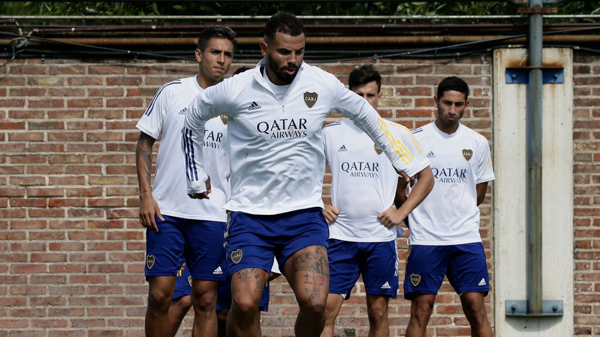 Edwin Cardona Boca Entrenamiento Febrero 2021