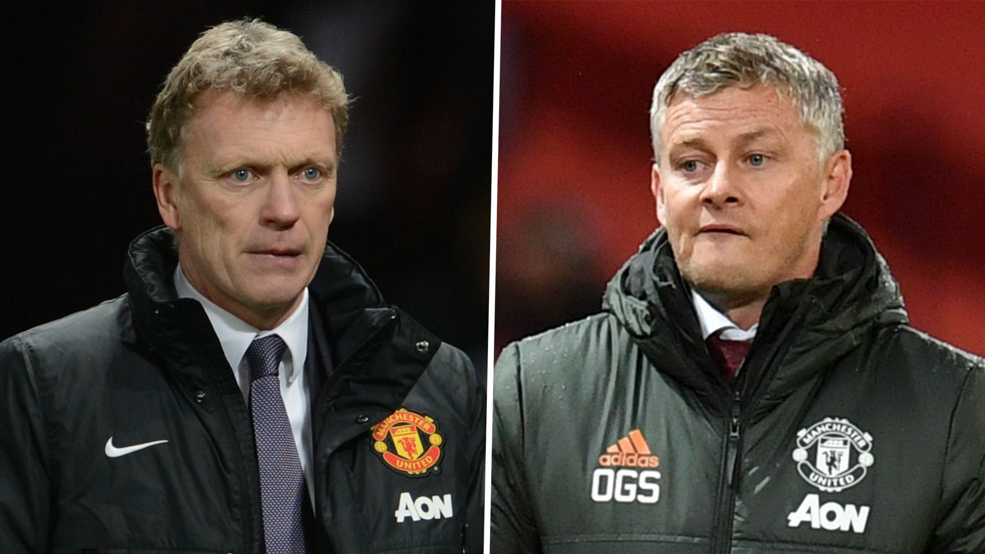 David Moyes Ole Gunnar Solskjaer Man Utd