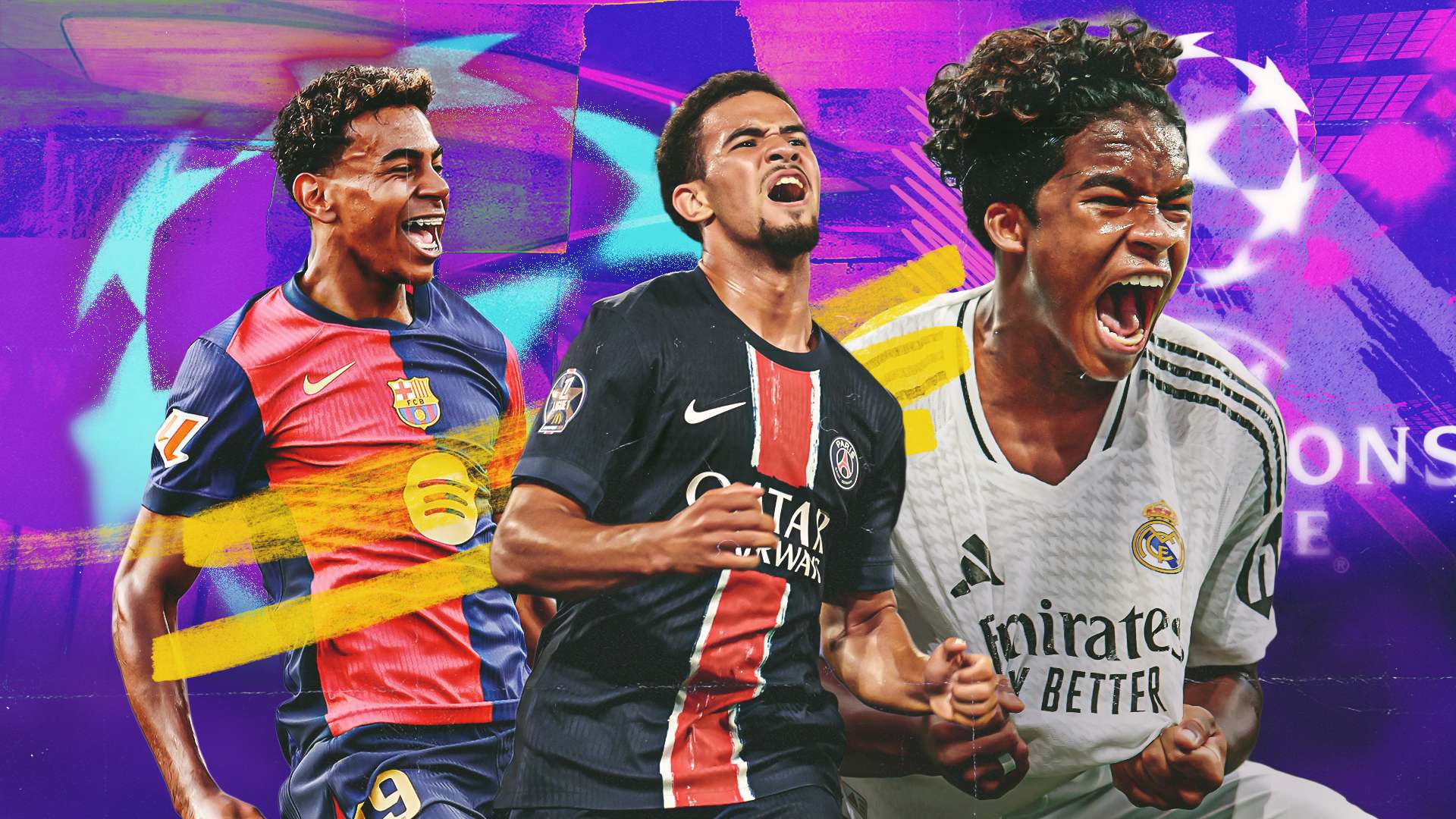 Champions League NXGN wonderkids GFX