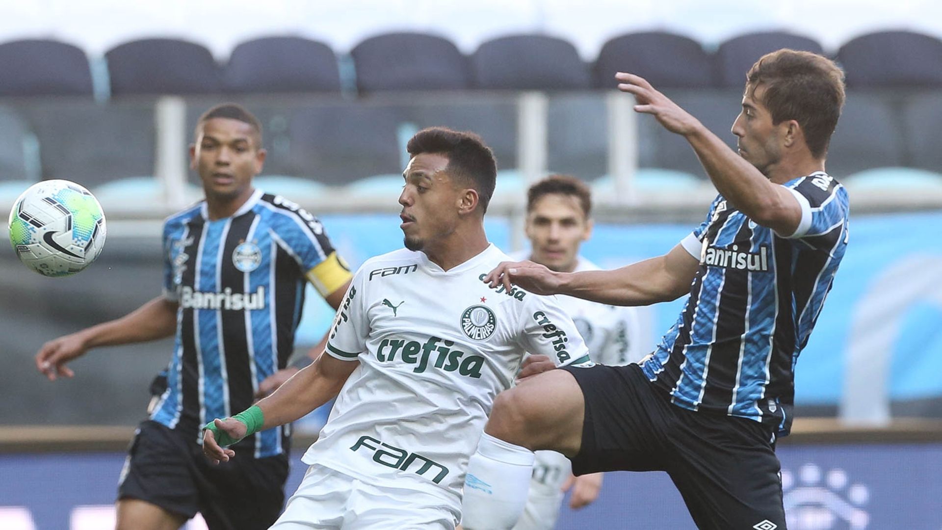 Gabriel Menino Lucas Silva Grêmio x Palmeiras