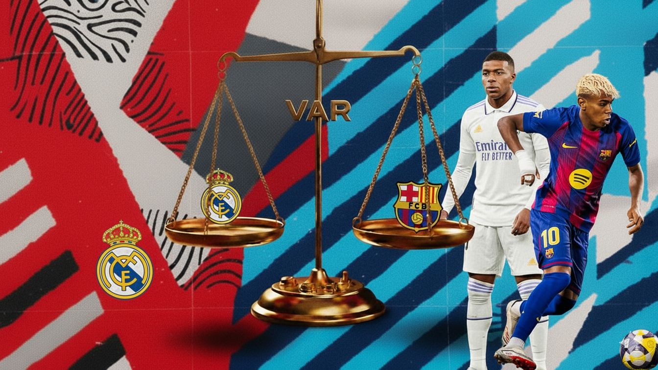 Yamal Mbappe VAR ai generated