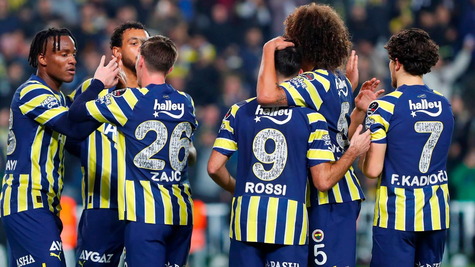 Fenerbahce goal celebration 2022