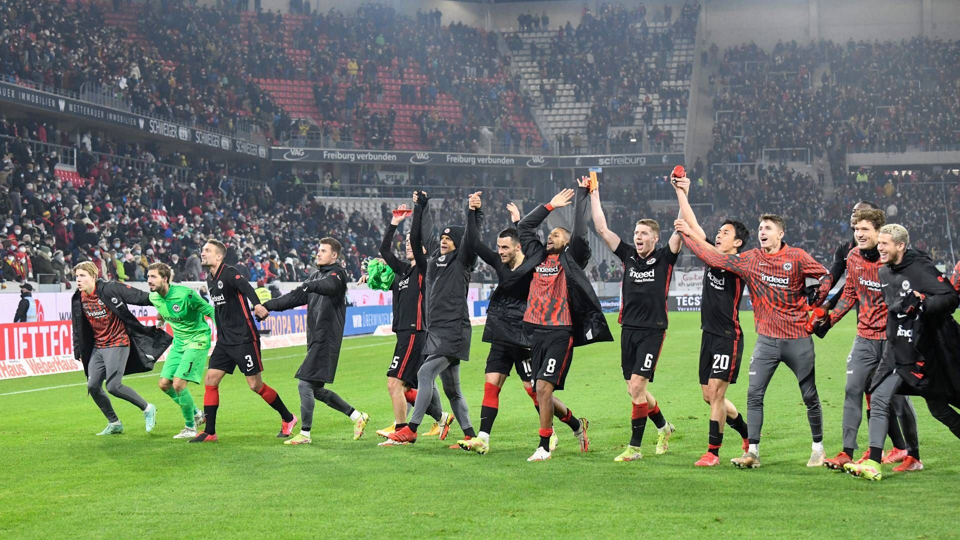 Eintracht Frankfurt Jubel