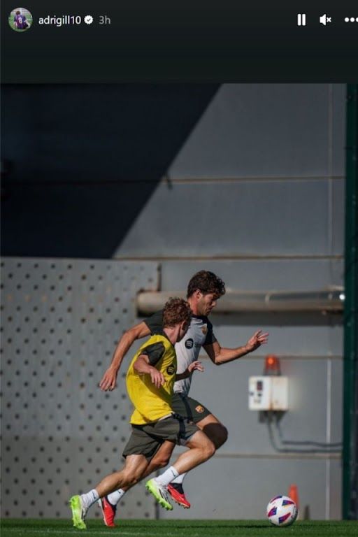 Adrian Gill Instagram Barcelona