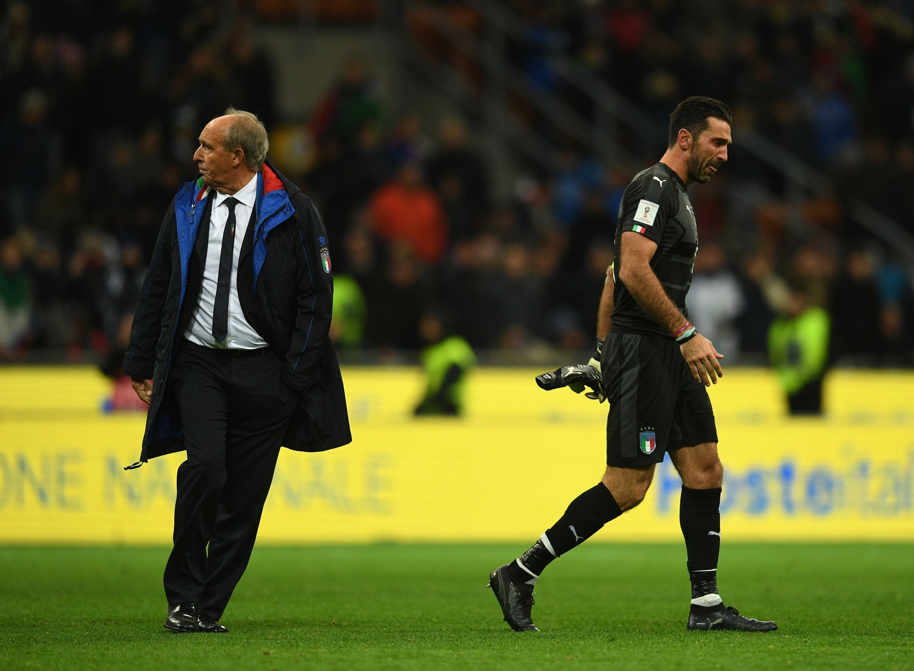Gian Piero Ventura & Gianluigi Buffon