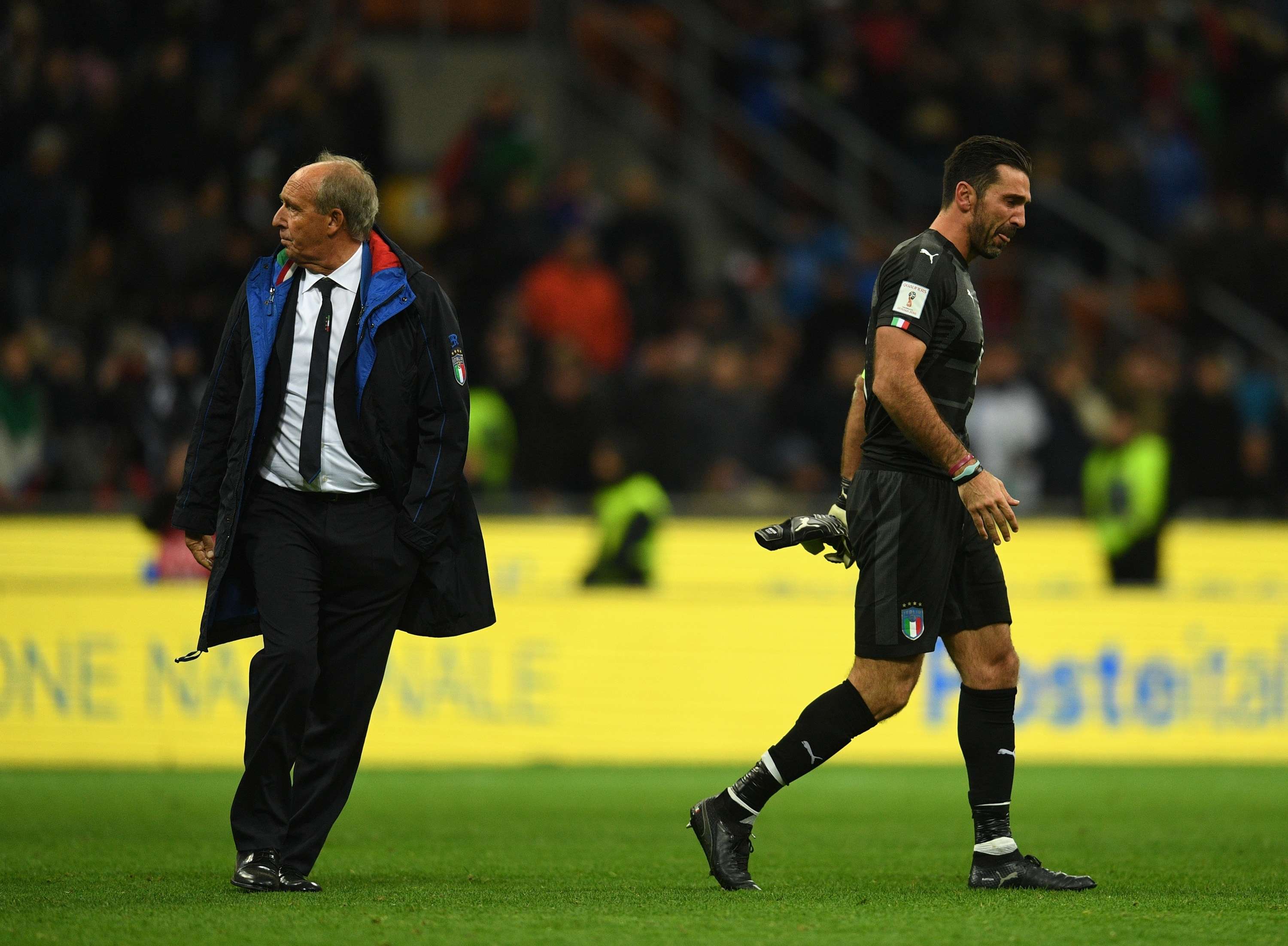 Gian Piero Ventura & Gianluigi Buffon
