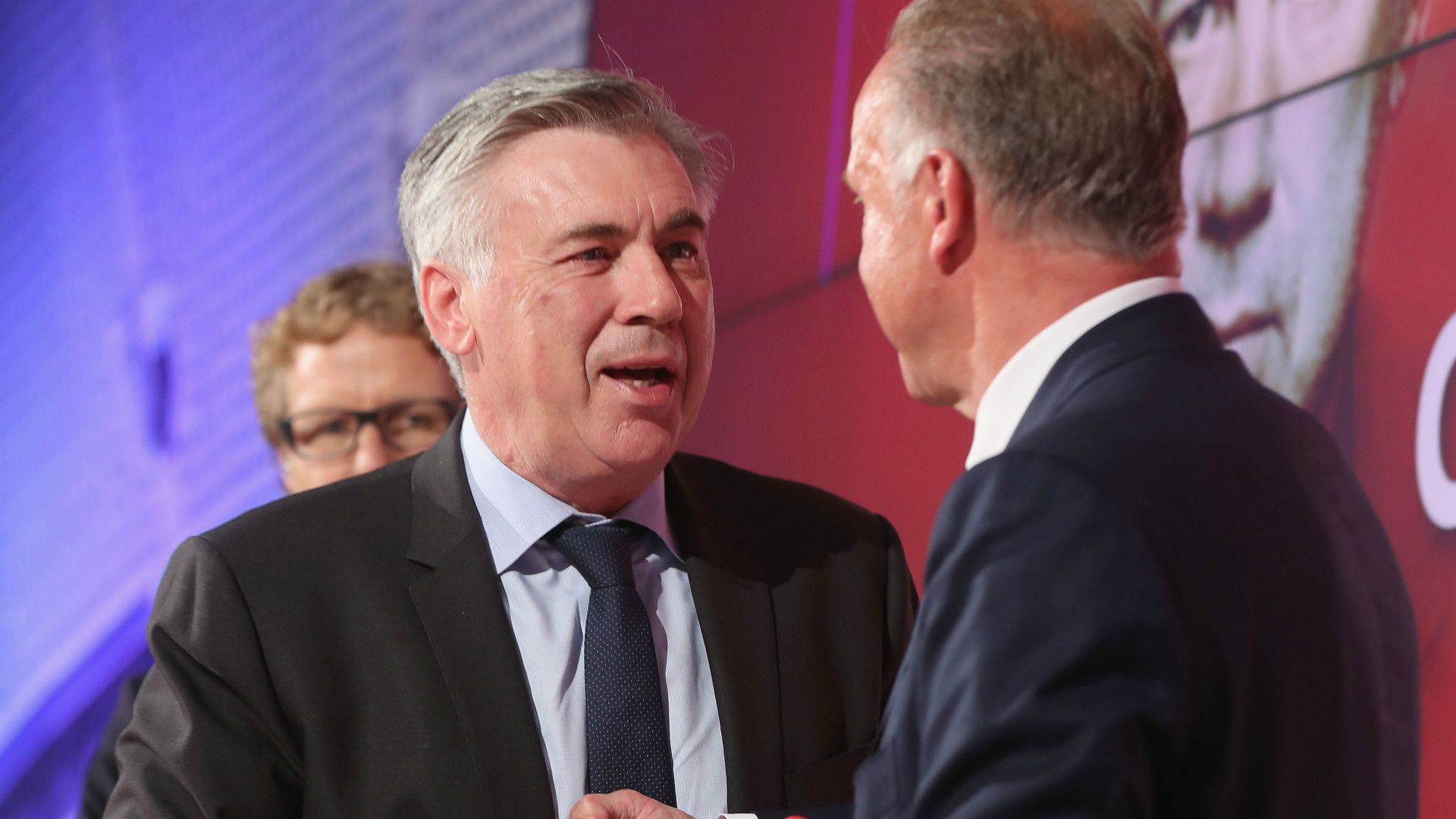 Carlo Ancelotti Karl-Heinz Rummenigge FC Bayern 11072016