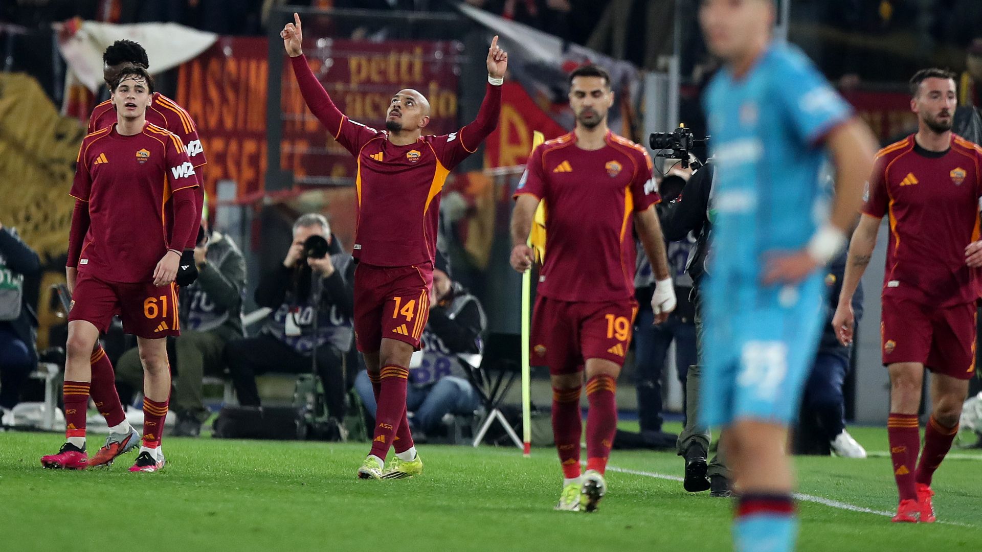 Malen Roma Cagliari Serie A