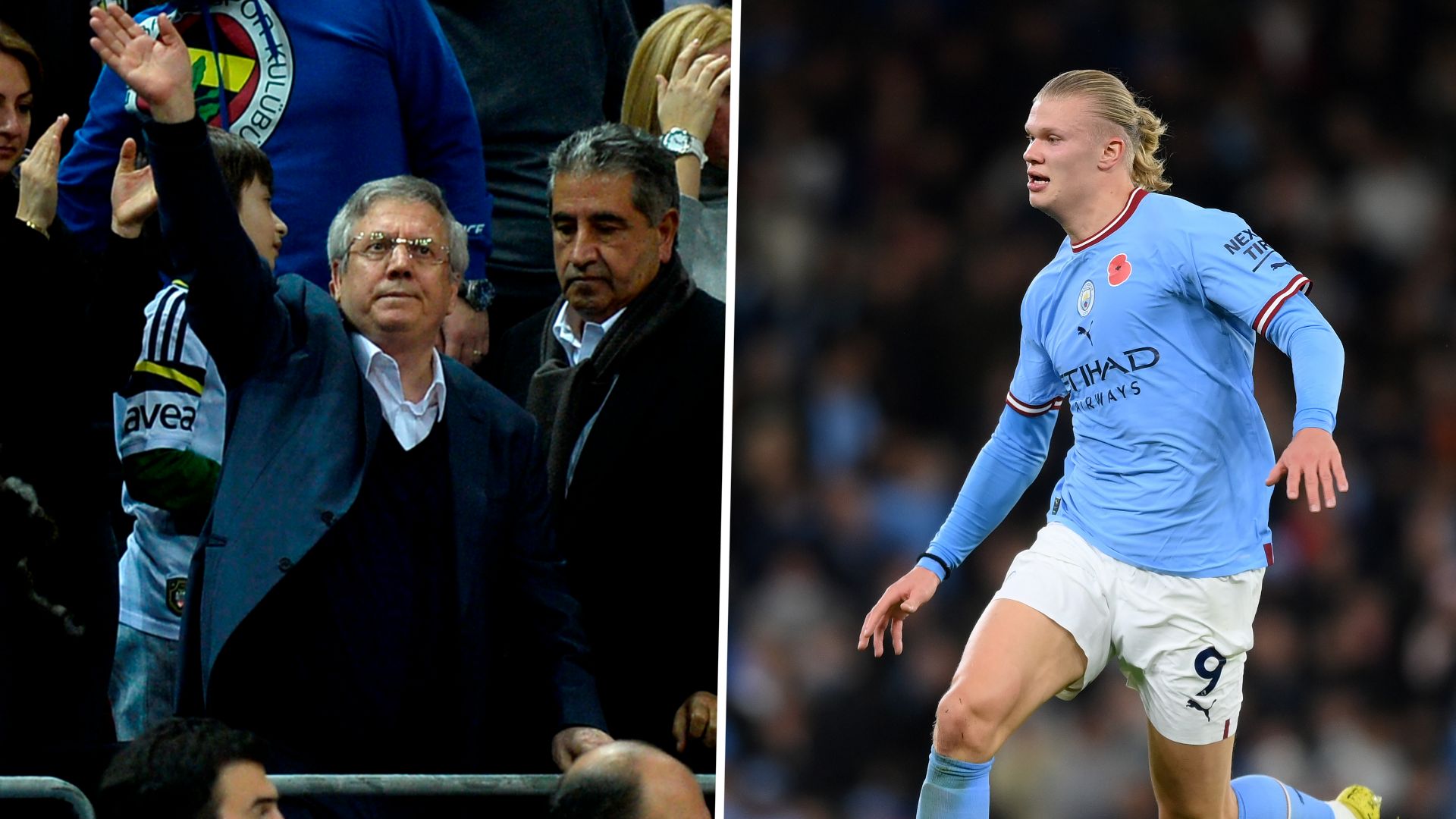 Aziz Yıldırım & Erling Haaland