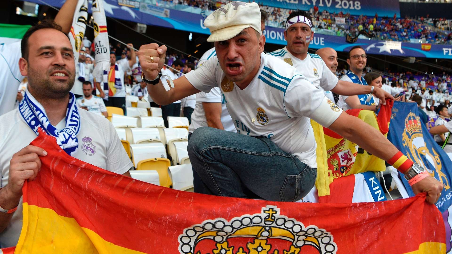 Real Madrid fans 2018