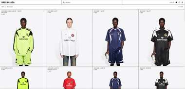 Balenciaga football shirt
