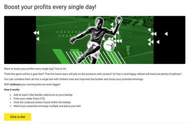 Unibet boost