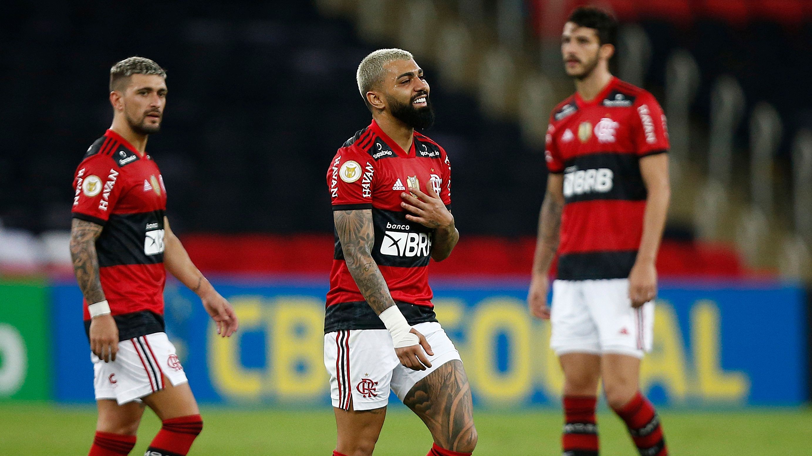 Gabigol em Flamengo x Internacional