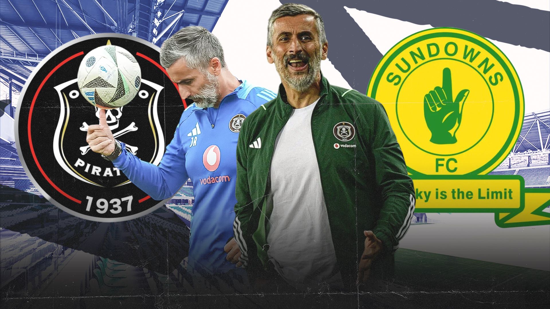 Jose Riveiro of Orlando Pirates 16-9